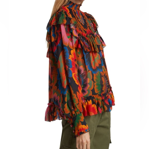 FARM Rio Floral Multicolor Blouse - Picture 4 of 10